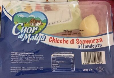 Chicche di scamorza affumicata