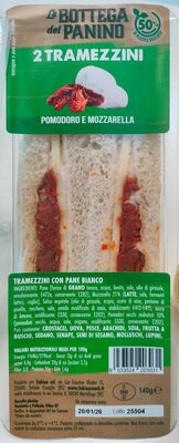 Tramezzini con pane bianco