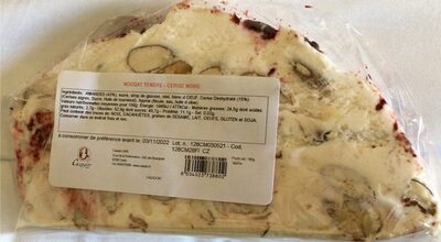 Nougat tendre - cerise noire