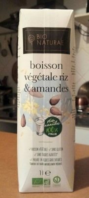 Boisson végétale riz et amande