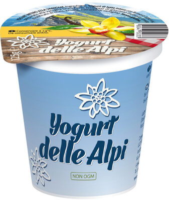 Yogurt delle Alpi - 125g - Gusto vaniglia