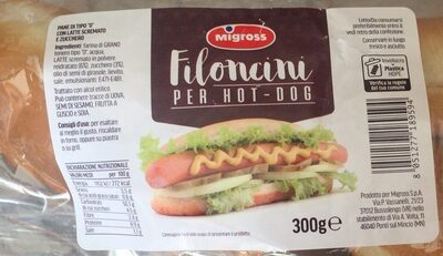 Filoncini per hot dog