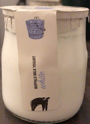 yogurt di latte di bufala bianco