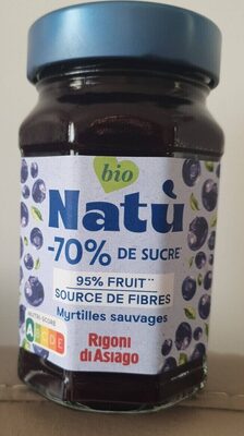Natù -70% de sucre myrtilles sauvages