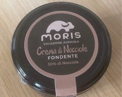 Crema di nocciole fondente