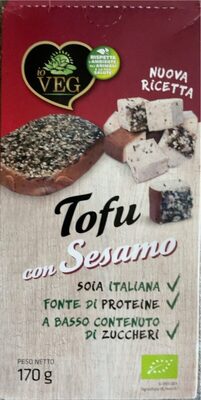 Tofu con sesamo