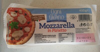 Mozzarella in panetto