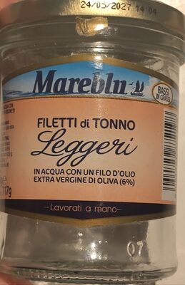 Filetti di tonno leggeri