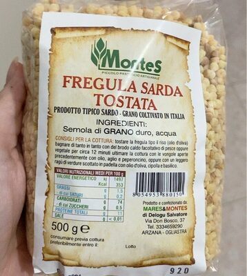 Fregula sarda tostata