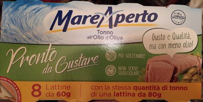 Tonno all'olio d'oliva 8x52 g