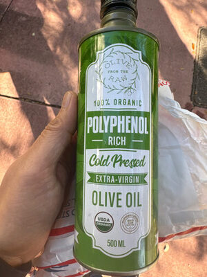 Polyphenol rich olive oil