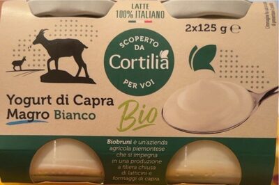 Yogurt di capra magro bianco