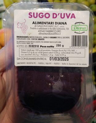 Sugo d'uva