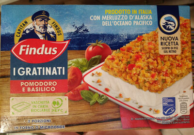 Merluzzo con pomodorro e basilico