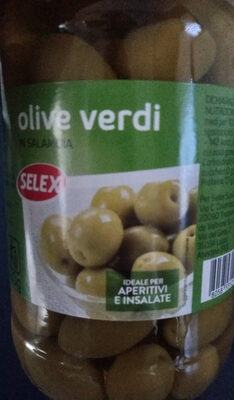 Olive verdi in salamoia