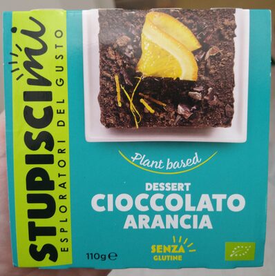 Dessert cioccolato arancia