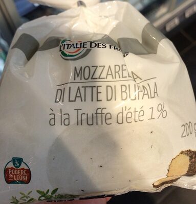 Mozzarella à la truffe d'été 1%