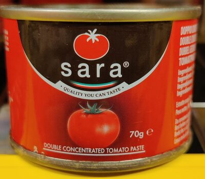 Double concentrated tomato paste