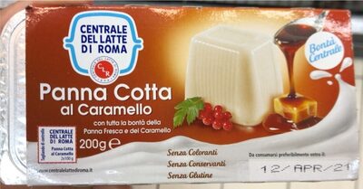 Panna cotta al caramello