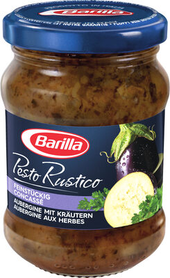Pesto rustico aubergine 175g int'l