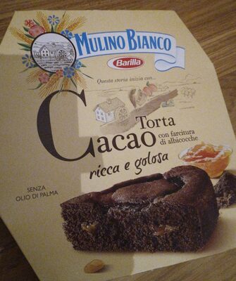 Torta cacao con farcitura di albicocche