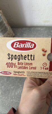 Spaghetti rote linsen