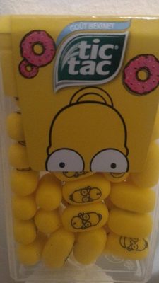 Tic tac etui gout beignet