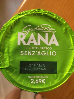 Pesto fresco senz'aglio