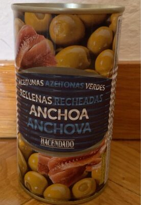 Aceitunas rellenas de anchoa