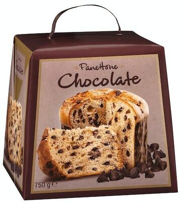 Panettone con pepitas de chocolate