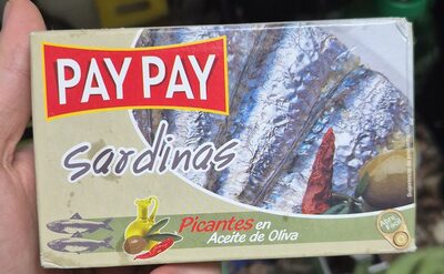 Pay Pay Sardine à L'huile D'olive 120g