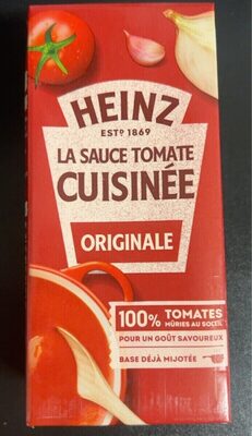 La sauce tomate cuisinée