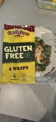 Tortillas Glutenfri 4 Wraps