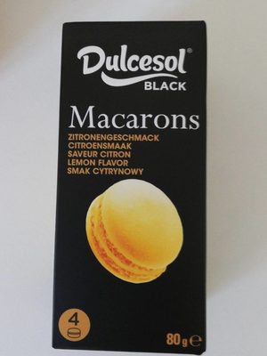 Macarons saveur Citron