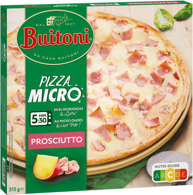BUITONI PIZZA MICRO pizza surgelée prosciutto 315g