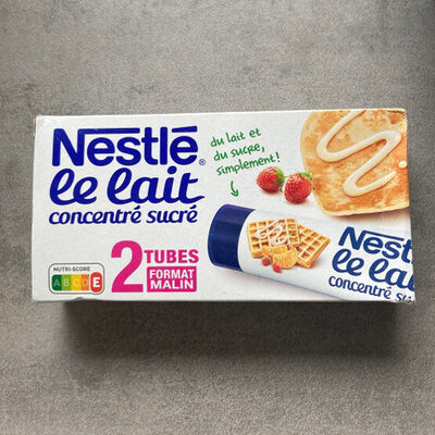 Le lait concentré sucré