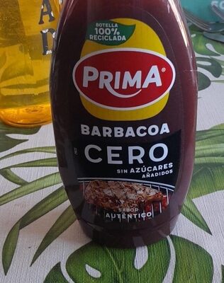 Salsa barbacoa cero