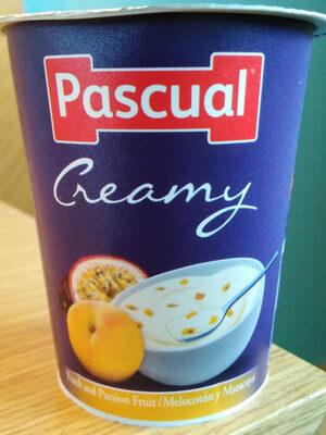 Pascual Creamy Peach and Passion Fruit
