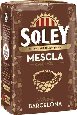 Café molido mezcla