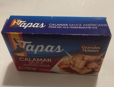 Calamar sauce americaine