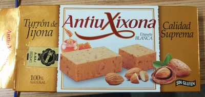Antiu Xixona Turrón de Jijona sin gluten