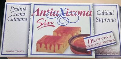 Turrón praliné crema catalana