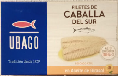 Filetes de Caballa del Sur en Aceite de Girasol