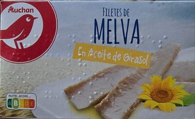 Filetes de melva en aceite de girasol