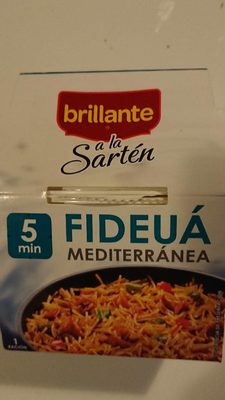 Fideuá mediterrránea