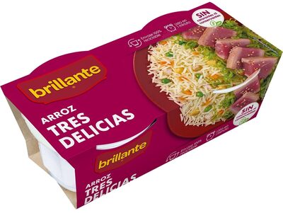 Vasito de arroz tres delicias