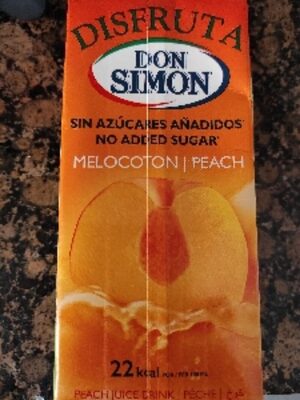 Zumo D.simon Disfruta Melocoton S / Azucar Brik 1L