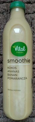 smoothie Kokos Ananas Banan Pomarańcza