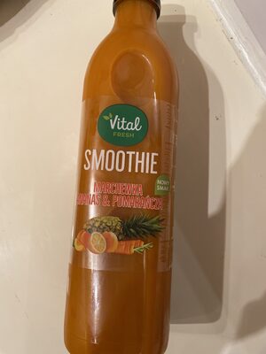 smoothie Marchewka Ananas Brzoskwinia Pomarańcza