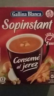 Sopinstant consomé al Jerez
